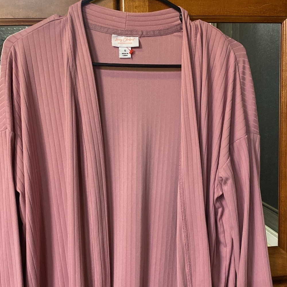 Lacey Chabert Collectibles Mauve Size Small Cardigan Fall Layering Stretch